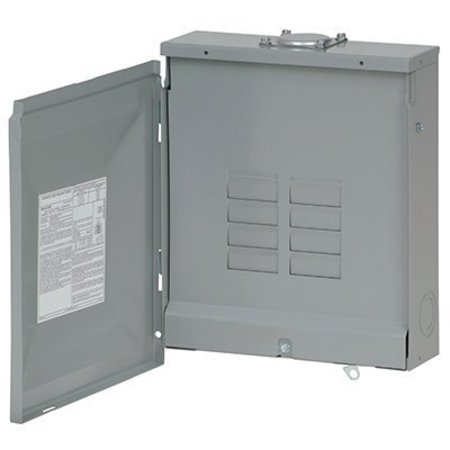 EATON Load Center, BR, 8 Spaces, 126A, 120/240V, Main Lug, 1 Phase BR816L125RP